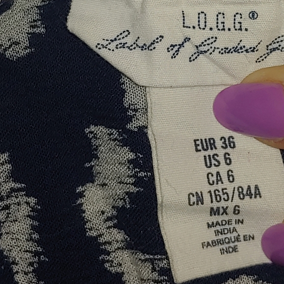 Logg HM Abstract Pattern Button Down - Picture 5 of 5